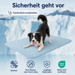Kühlmatte mit Eisseiden-Technologie – Wo dein Hund zur Ruhe kommt